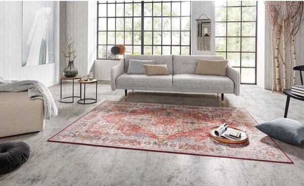 Tappeto rosso mattone , 80 x 150 cm Sylla - Nouristan