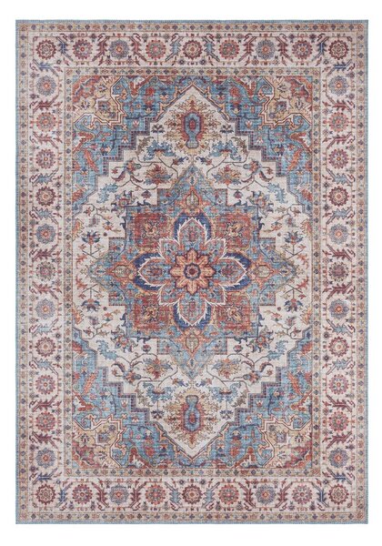 Tappeto rosso e blu , 80 x 150 cm Anthea - Nouristan