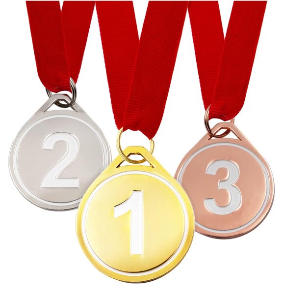 KLEINTOBER I medaglie premium I medaglie in metallo I per feste di compleanno per bambini, feste, calcio, calendari dell'Avvento I medaglia per i vincitori I regali, omaggi, bomboniere, I medaglie per feste di compleanno per bambini I coppa