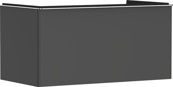 Hansgrohe Xelu Q meuble sous-lavabo, 980x550, 1 tiroir, pour consoles avec vasque à poser, poli, 5, 54059000, 54059000