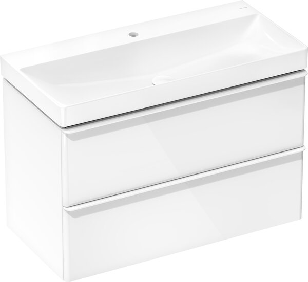 Hansgrohe Xelu Q Meuble sous-lavabo, 980x475, 2 tiroirs, pour vasque, 54031700, 54031700
