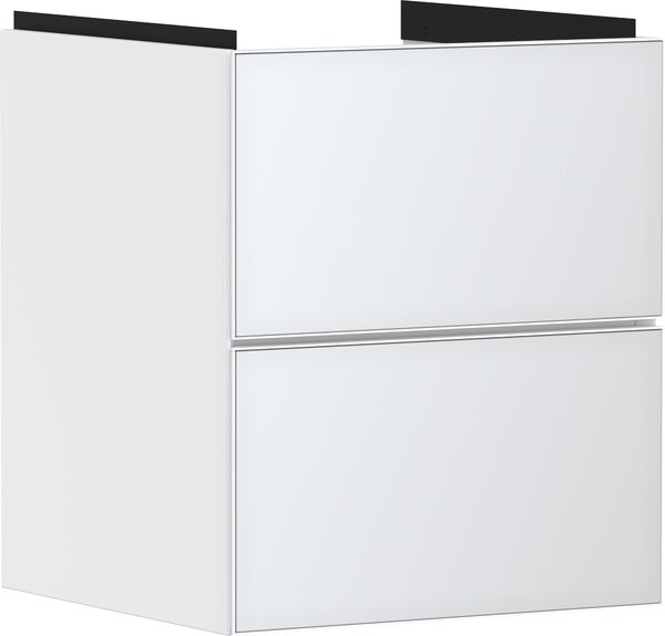 Hansgrohe Xevolos E Meuble sous-lavabo, 2 tiroirs, SoftClose, 480x475x555mm, pour lave-mains, 54172320, 54172320