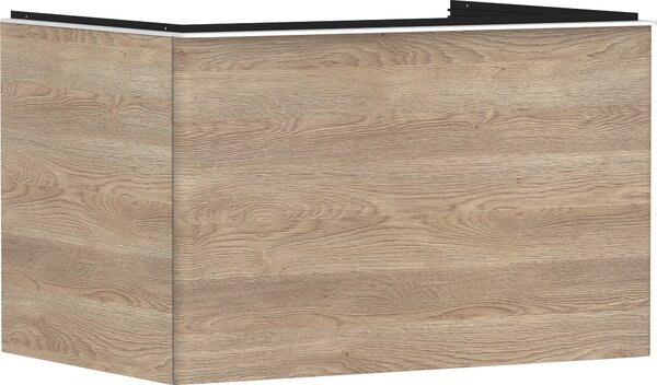 Hansgrohe Xelu Q meuble sous-lavabo, 780x550, 1 tiroir, pour consoles avec vasque à poser, poli, 54056700, 54056700