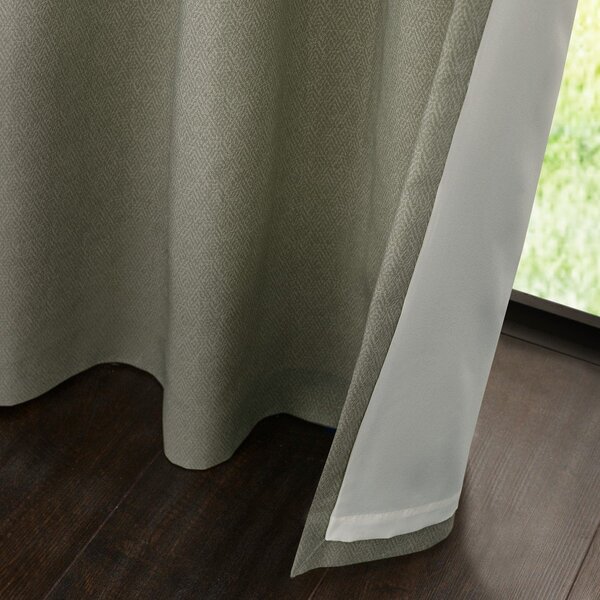 Tende in set verdi 2 pz 117x137 cm Melville – Catherine Lansfield