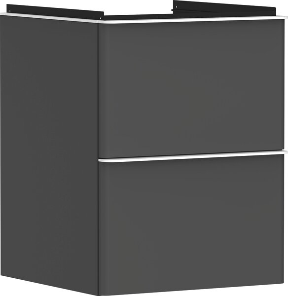 Hansgrohe Xelu Q meuble sous-lavabo, 480x475, 2 tiroirs, pour lave-mains, 54020700, 54020700