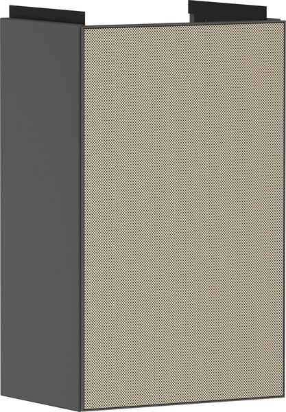 Hansgrohe Xevolos E Armoire sous lavabo, 1 porte, charnières à gauche, 340x245x555mm, pour lave-mains, 54168390, 54168390