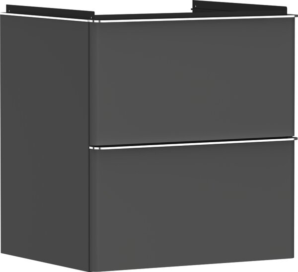 Hansgrohe Xelu Q Meuble sous-lavabo, 580x475, 2 tiroirs, pour lavabo, 54024000, 54024000