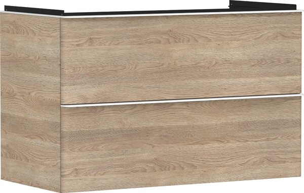 Hansgrohe Xelu Q Meuble sous-lavabo, 980x475, 2 tiroirs, pour vasque, 54033700, 54033700