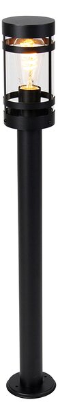 Lampada da esterno smart nera 80 cm IP44 incl. Wifi ST64 - Gleam