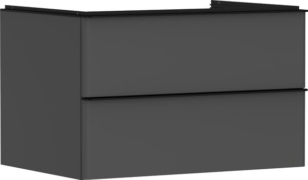 Hansgrohe Xelu Q Meuble sous-lavabo, 780x550, 2 tiroirs, pour console avec vasque à poser, 54075670, 54075670