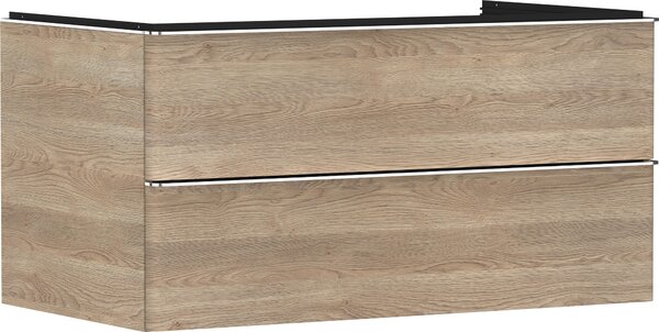 Hansgrohe Xelu Q Meuble sous-lavabo, 980x550, 2 tiroirs, pour vasques à poser, 54080000, 54080000