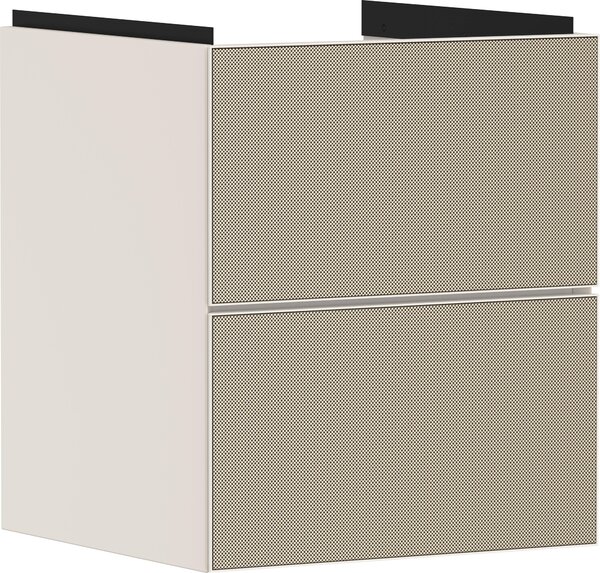 Hansgrohe Xevolos E Meuble sous-lavabo, 2 tiroirs, SoftClose, 480x475x555mm, pour lave-mains, 54173390, 54173390