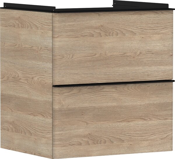 Hansgrohe Xelu Q Meuble sous-lavabo, 580x475, 2 tiroirs, pour lavabo, 54025670, 54025670