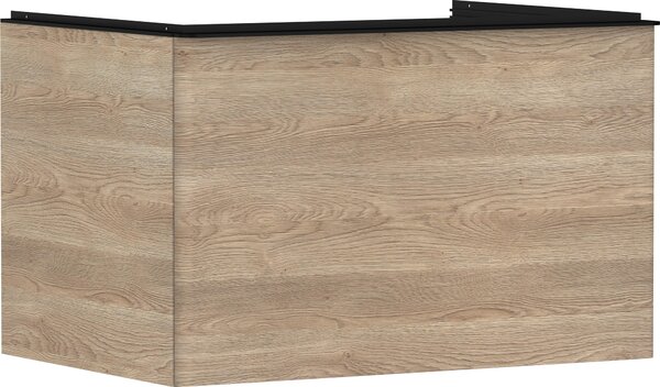 Hansgrohe Xelu Q meuble sous-lavabo, 780x550, 1 tiroir, pour consoles avec vasque à poser, poli, 54056670, 54056670