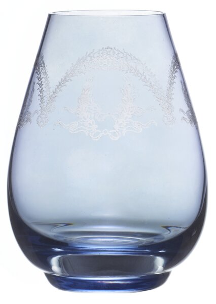 Bicchiere in Cristallo Azzurro cm. H. 12 - Senza Scatola