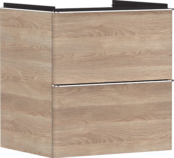 Hansgrohe Xelu Q Meuble sous-lavabo, 580x475, 2 tiroirs, pour lavabo, 54025000, 54025000
