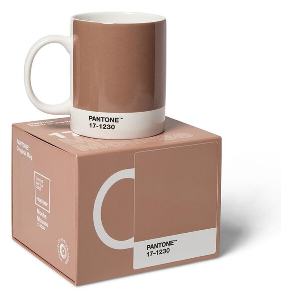Tazza in ceramica marrone chiaro 375 ml Mocha Mousse 17-1230 - Pantone