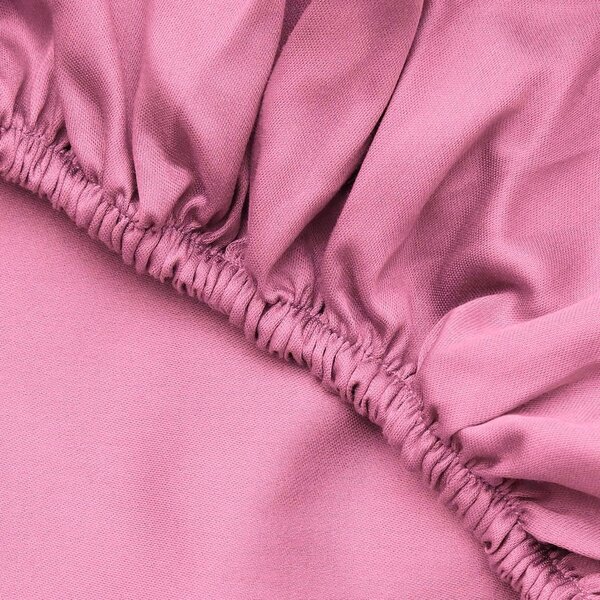 Lenzuolo con angoli rosa in cotone 140x200 cm – Mijolnir