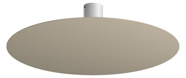Plafoniera Moderna Disk Metallo Sabbia 7 Luci Gx53