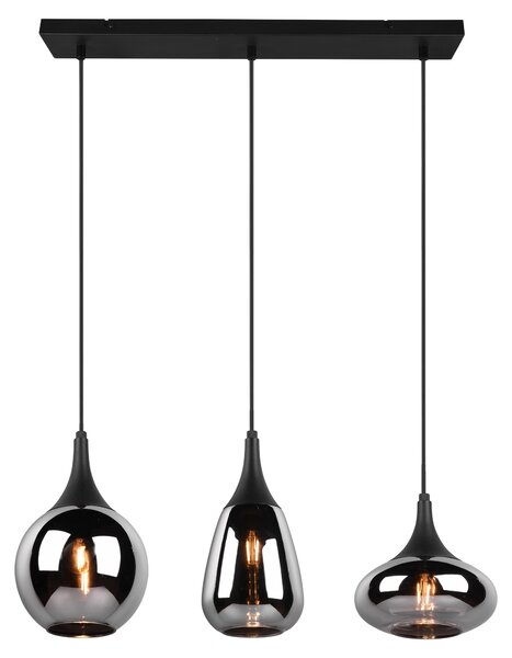 Lampadario LUMINA nero Trio 317000332