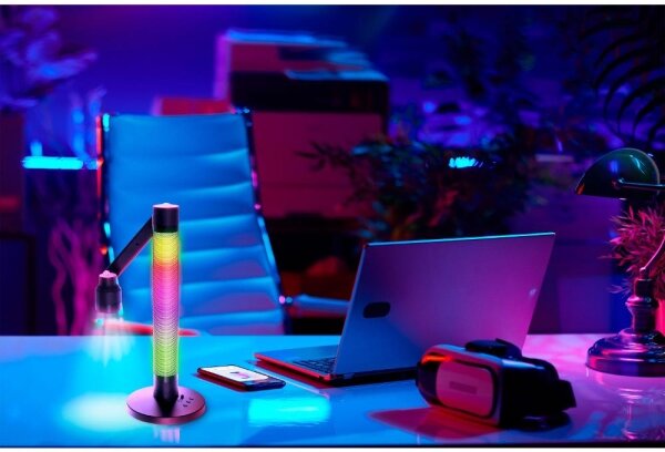 Retlux - Lampada da tavolo LED RGBW dimmerabile 10W 5V 2700-6000K Wi-Fi Tuya + D