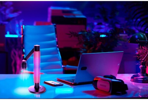 Retlux - Lampada da tavolo LED RGBW dimmerabile 10W 5V 2700-6000K Wi-Fi Tuya + D