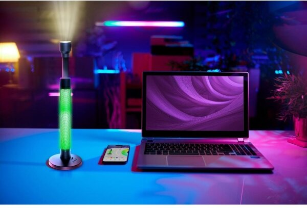 Retlux - Lampada da tavolo LED RGBW dimmerabile 10W 5V 2700-6000K Wi-Fi Tuya + D