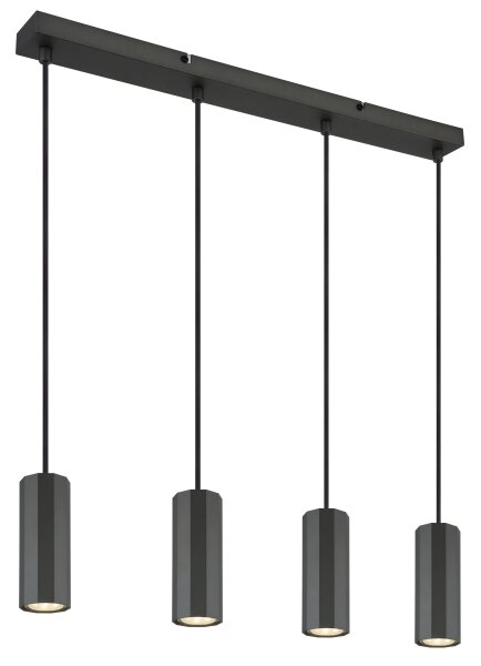 Globo 57918-4H - Lampadario a sospensione con filo JAMES 4xGU10/25W/230V