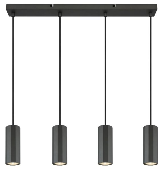 Globo 57918-4H - Lampadario a sospensione con filo JAMES 4xGU10/25W/230V