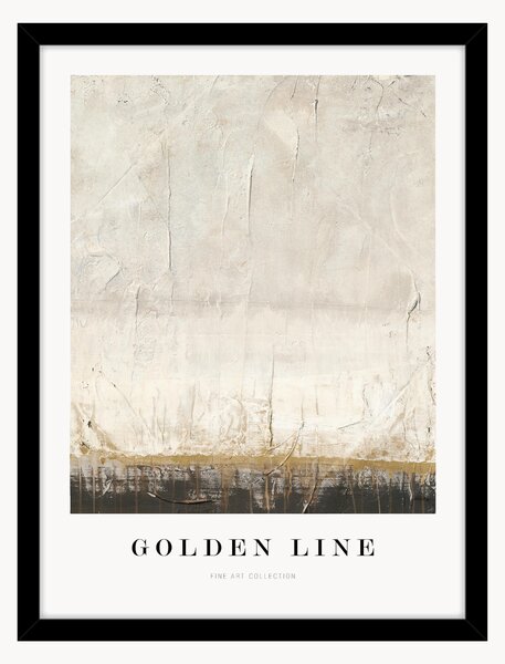 Stampa digitale incorniciata Golden Line