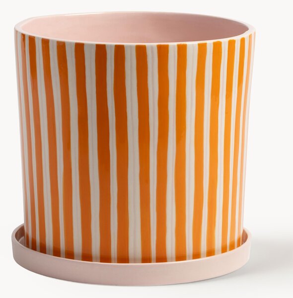 Vaso per fiori in porcellana dipinta a mano Ray