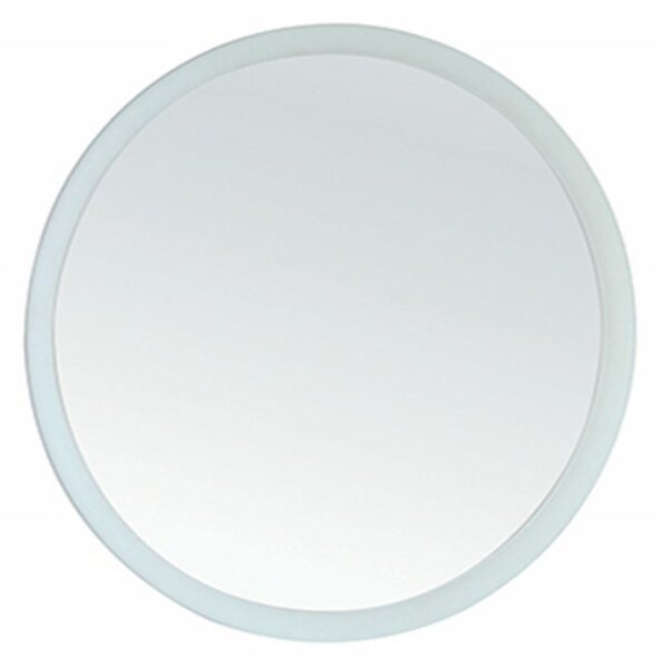 Specchio Tondo da Bagno diametro 80 cm su pannello Design Moderno