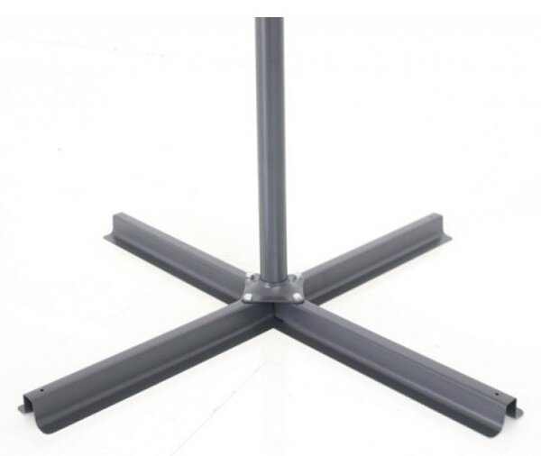 BASE OMBRELLONE METALLO CROCE PAPILLON 1X1MT TUBO Ø 48MM