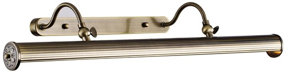 Applique Da Parete Classico Govanni Metallo Bronzo 4 Luci E14 25W