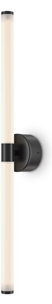 Applique Da Parete Moderno Axis Alluminio Nero Luce Led 16W