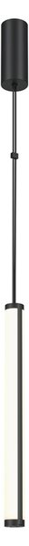 Lampadario A Sospensione Moderno Supersymmetry Alluminio Nero 1 Luce Led 17W