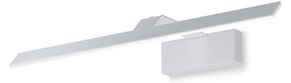Applique Da Parete Moderno Decart Metallo Bianco Acrilico 1 Luce Led 12W