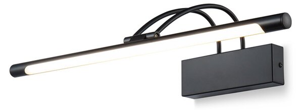 Applique Da Parete Moderno Finelli Metallo Nero 1 Luce Led 12,1W