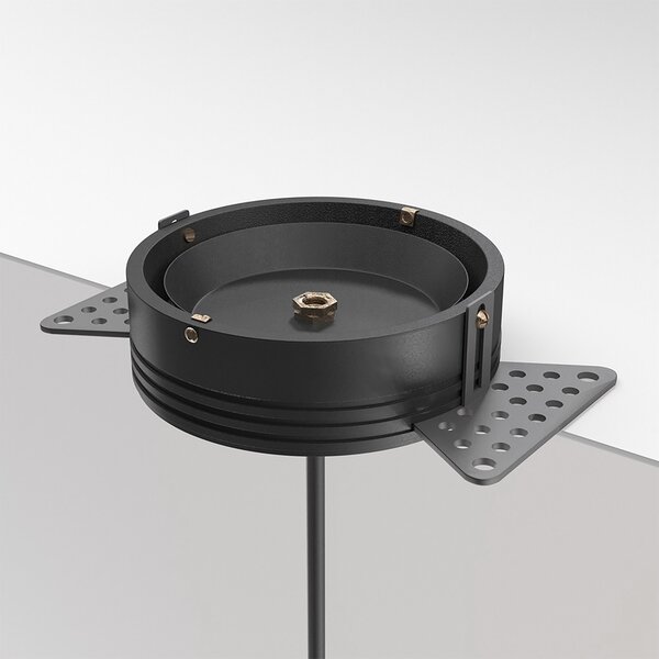 Lampadario A Sospensione Moderno Luna Alluminio Nero Luce Led Integrato 5W