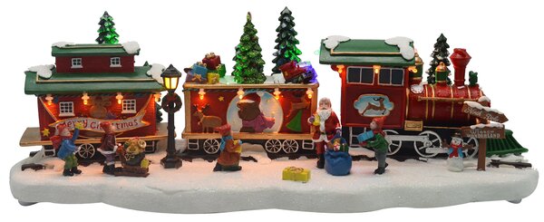 Villaggio di Natale H 18 cm