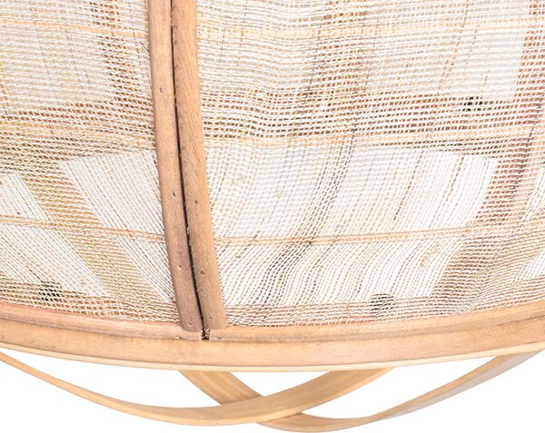 Lampada a sospensione orientale marrone 58 cm - Pascal
