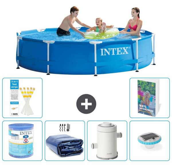 Piscina autoportante rettangolare - 305x76 cm - 5 pezzi - Modello S101