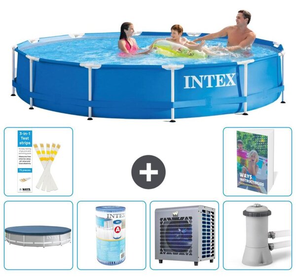 Piscina autoportante rettangolare - 366x76 cm - composta da 5 parti - Modello S29