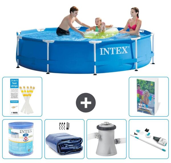 Piscina autoportante rettangolare - 305x76 cm - composta da 5 parti - modello S27