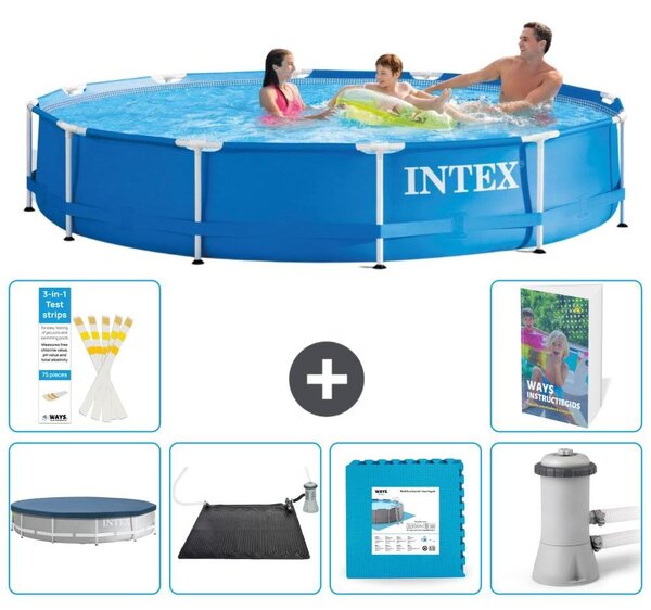 Piscina fuori terra a struttura - 366x76 cm - composta da 5 elementi - Modello S99