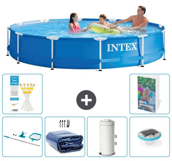Piscina autoportante rettangolare - 366x76 cm - composta da 5 parti - modello S131