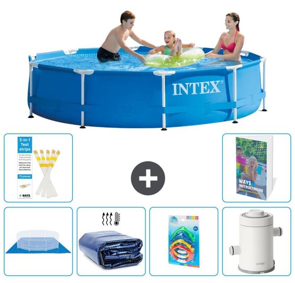 Piscina fuori terra a struttura - 305x76 cm - 5 pezzi - Modello S123