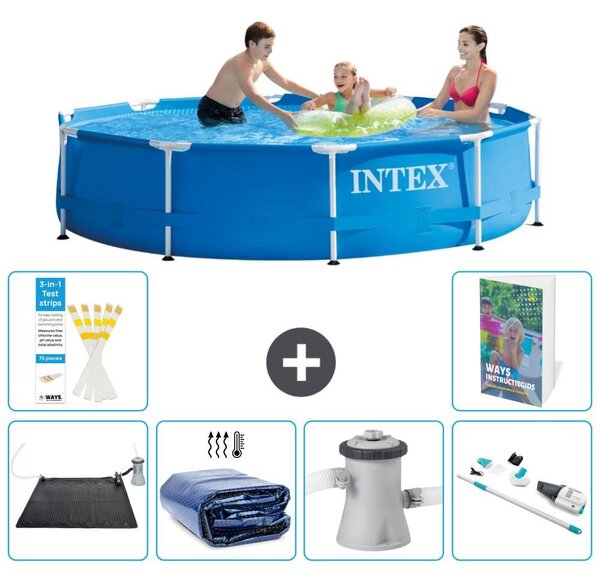 Piscina autoportante rettangolare - 305x76 cm - 5 pezzi - Modello S82