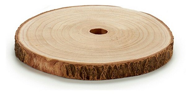 Tronco Decorativo Marrone Legno di paulownia (16 x 2 x 16 cm)