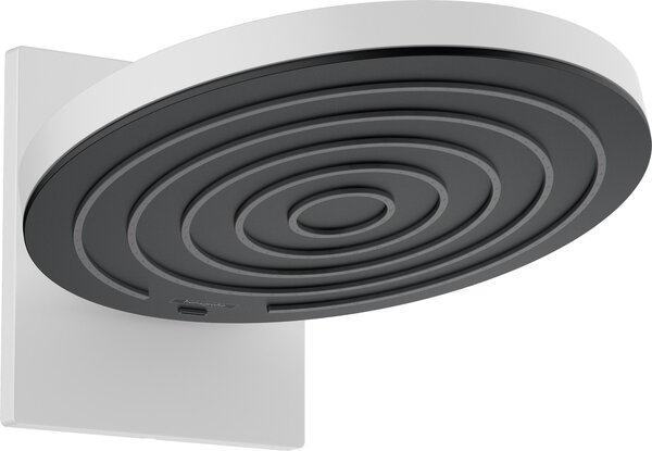 Hansgrohe Pulsify S - Soffione 260 con attacco, 2 getti, bianco opaco 24150700